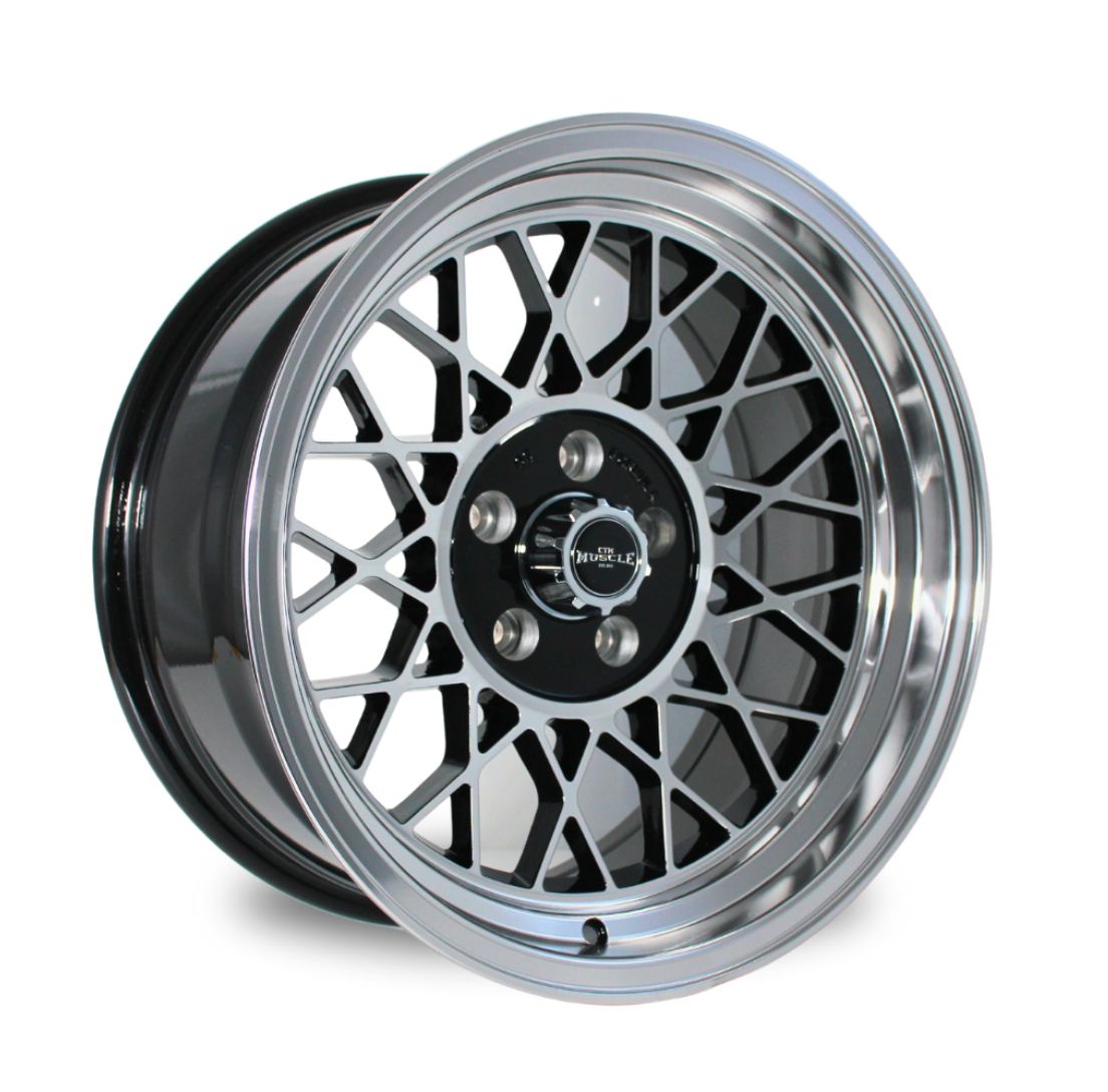 CTM MUSCLE HOTWIRE BLACK / MACHINED Size:15x7J PCD:5/127 ET:0