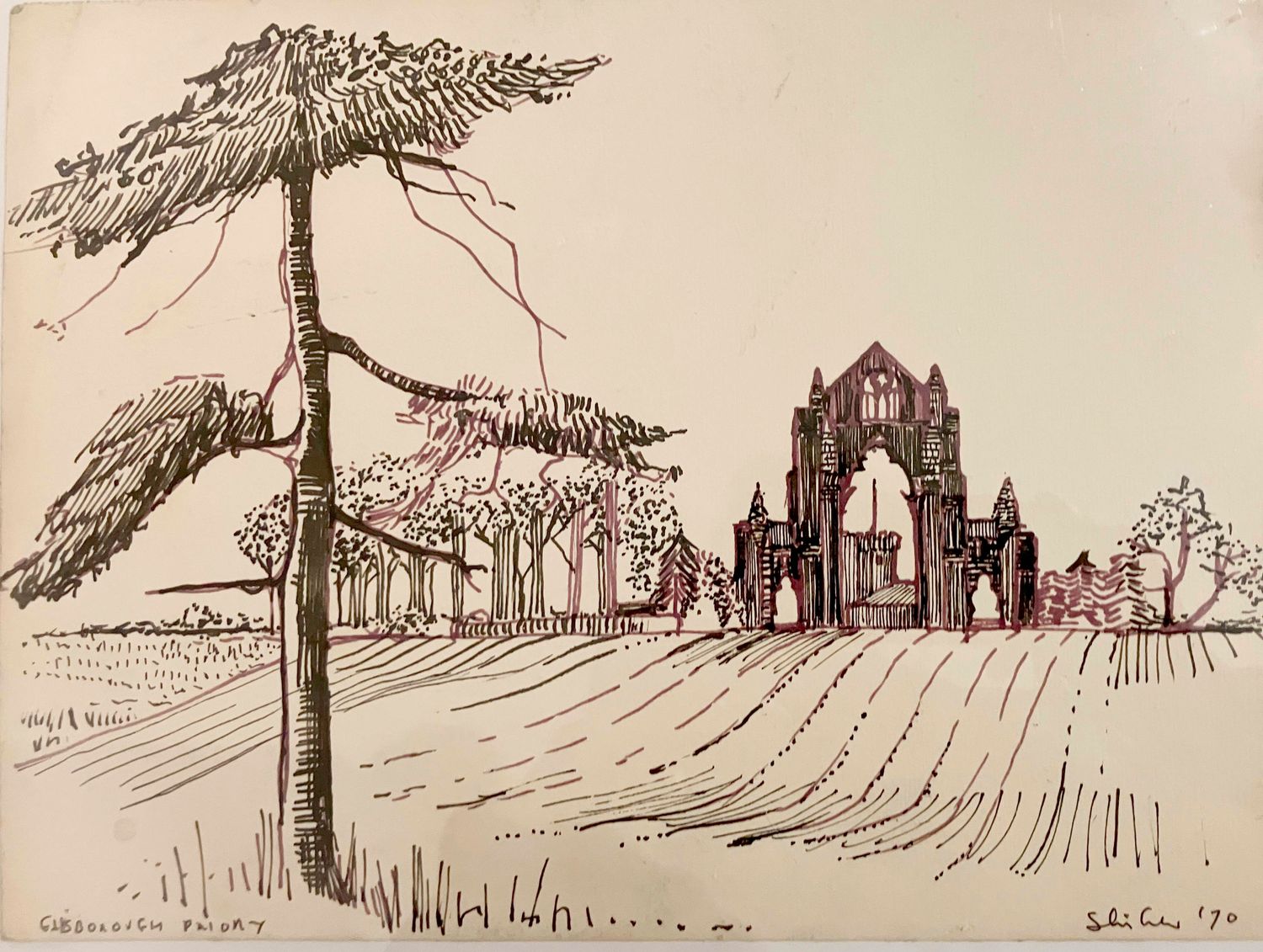 ORIGINAL - GISBOROUGH PRIORY 1970