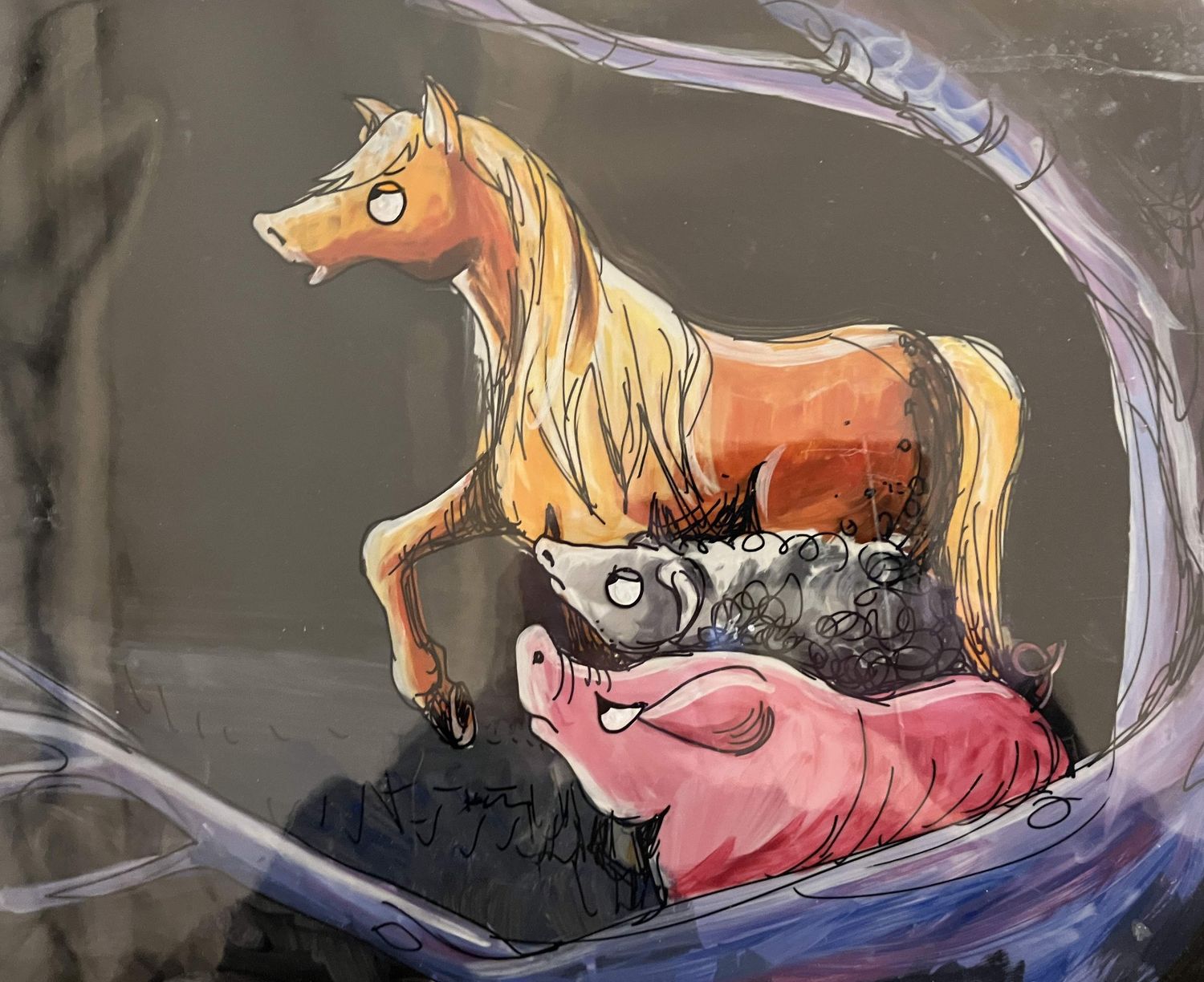 WILD Horse,Pig and Sheep - a "Just So Story"