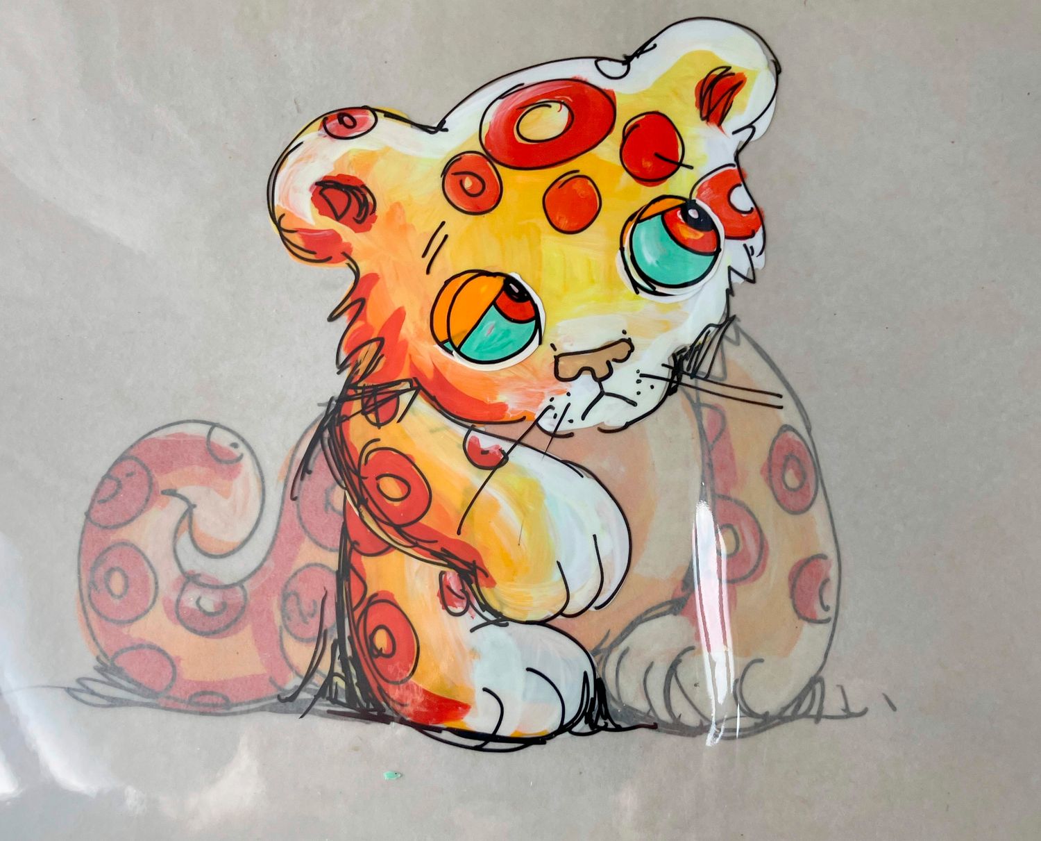 Baby Jaguar with hurt paw" -"The beginning of the armadillos" "Just So Story"