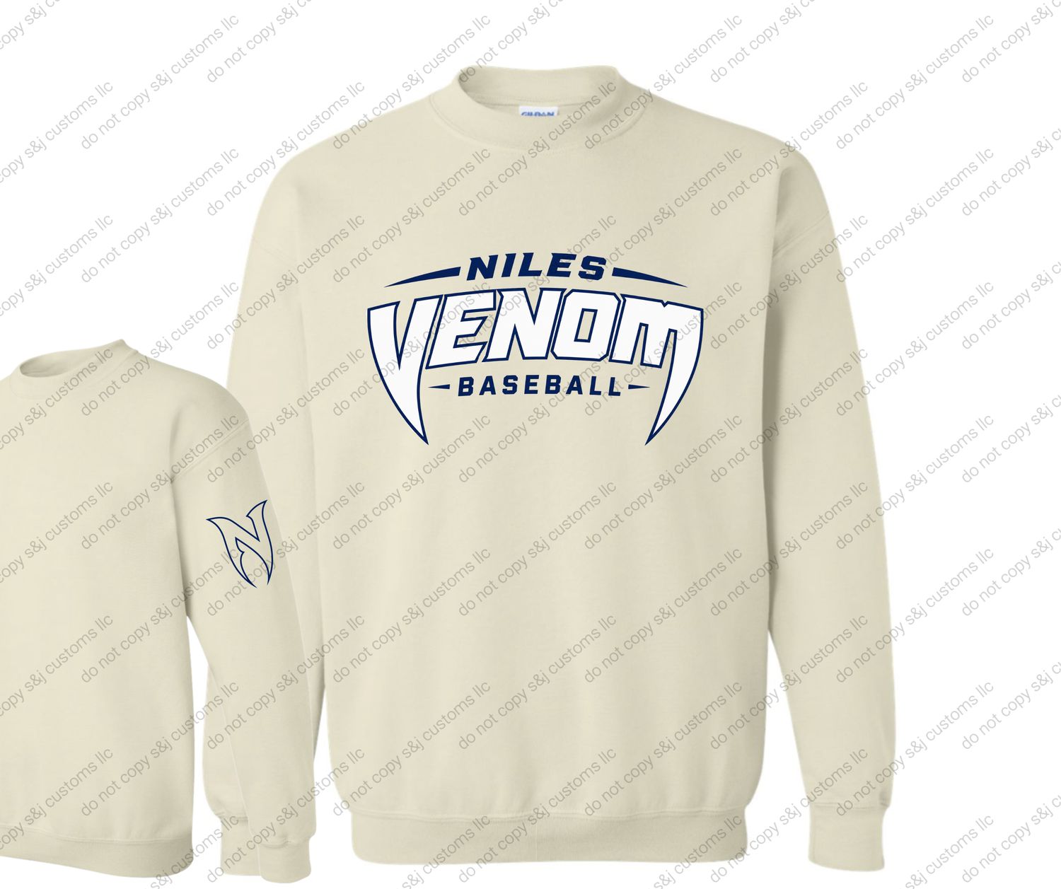 11U Venom Team Sweatshirt 11U Venom Team Sweatshirt