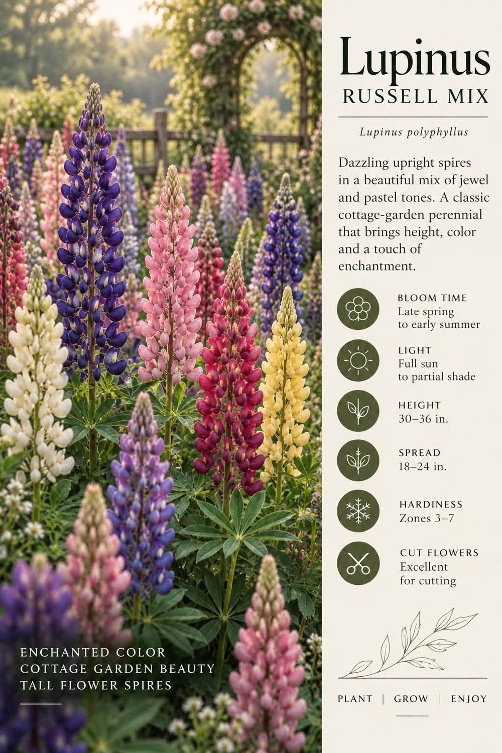 Lupinus Russel Mix