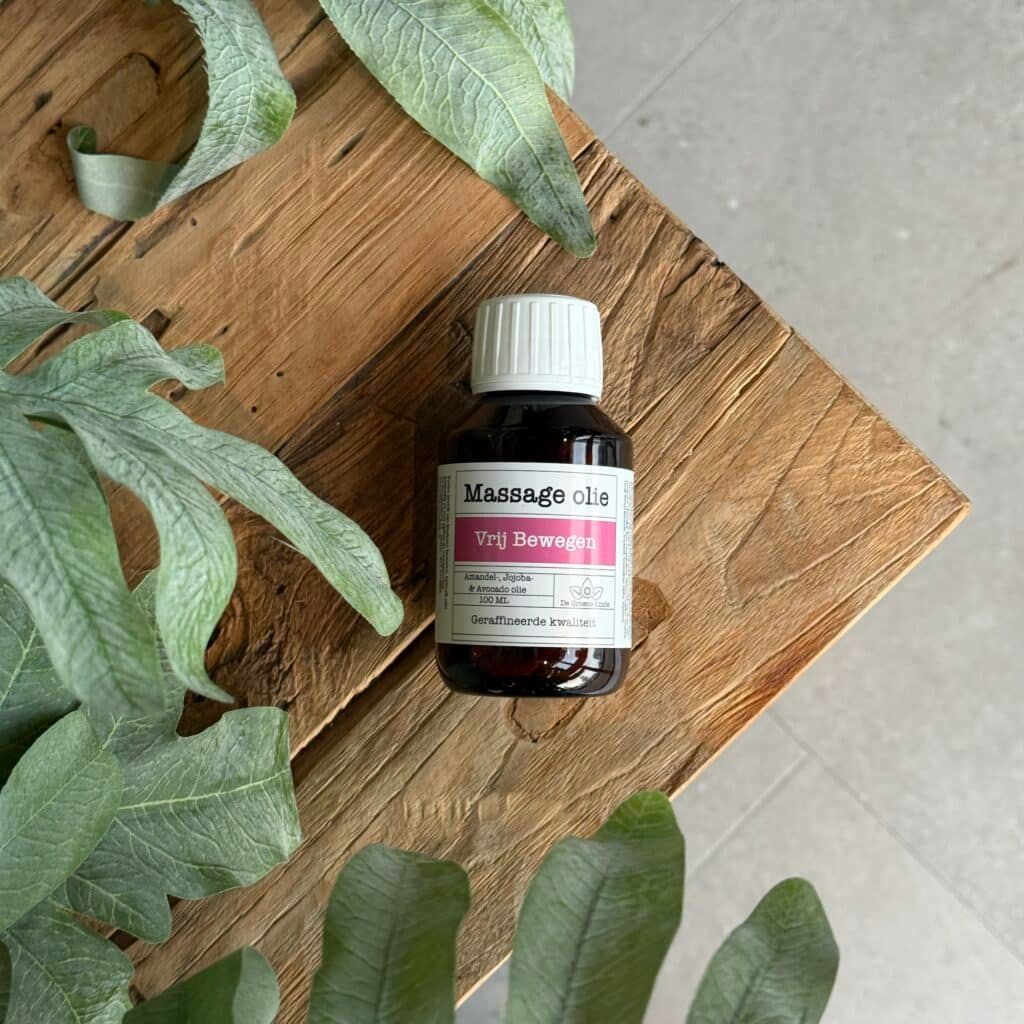 Vrij bewegen, massage olie, 100ml