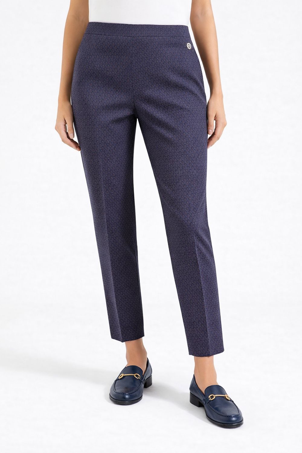 pantalone Carla Ferroni con elastico in vita 15929