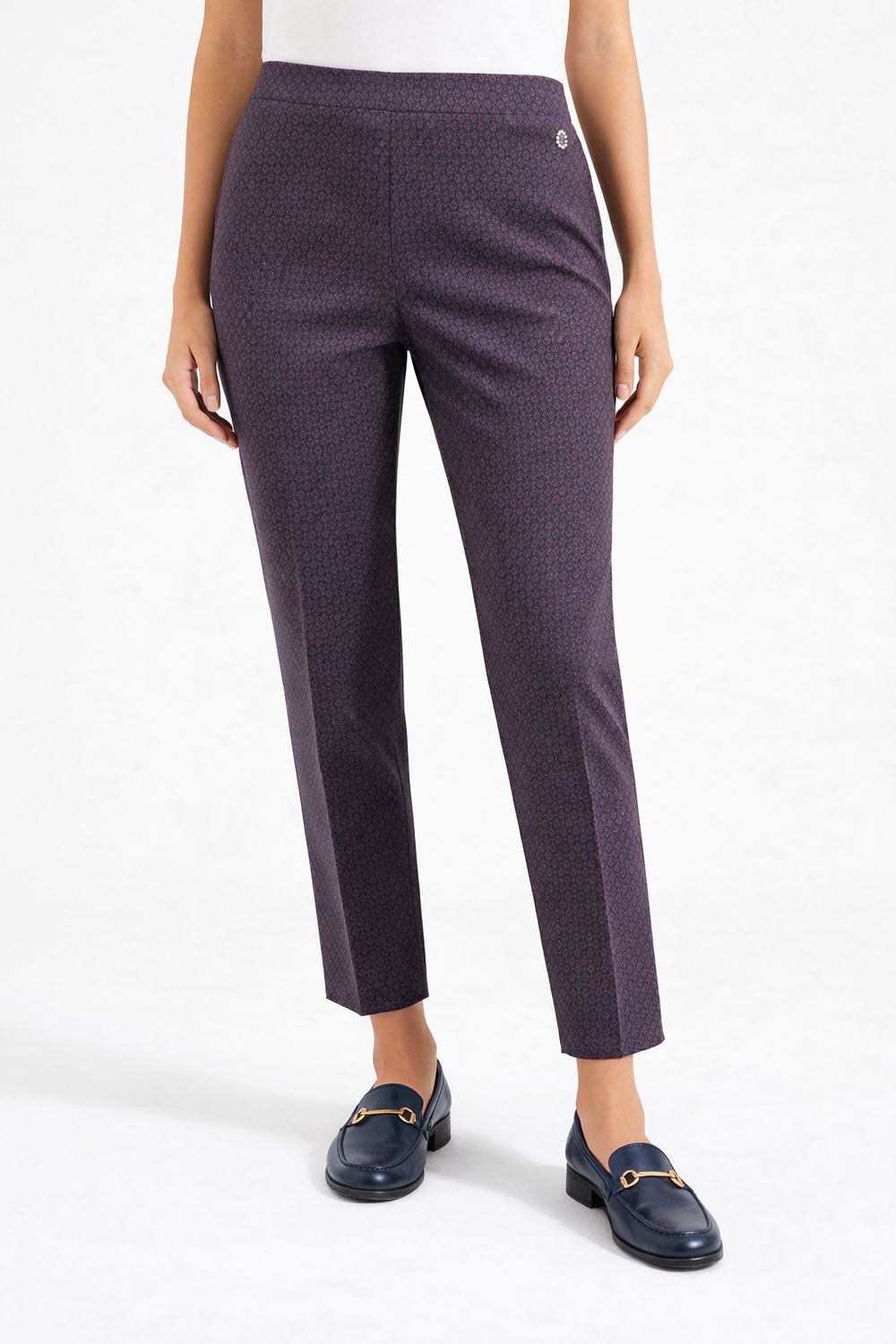 pantalone Carla Ferroni con elastico in vita 15929