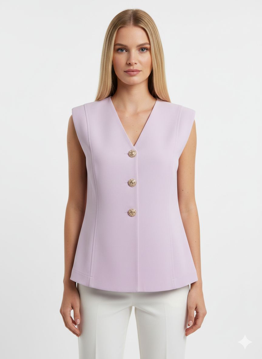 completo gilet pantalone Carla Ferroni L@b 70244 70245