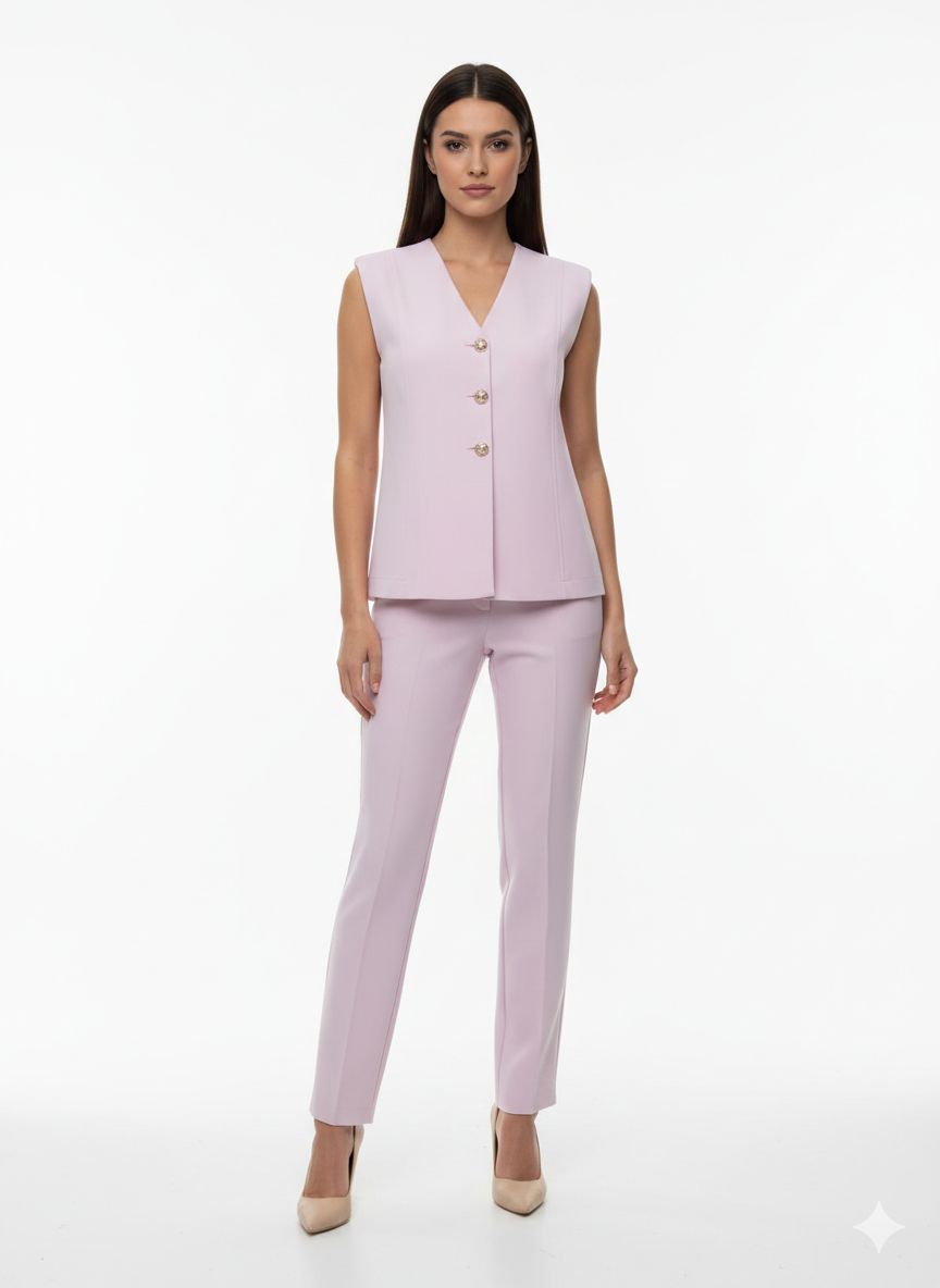 completo gilet pantalone Carla Ferroni L@b 70244 70245