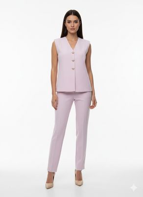 completo gilet pantalone Carla Ferroni L@b 70244 70245