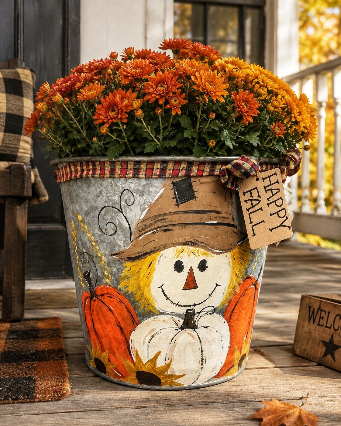 Scarecrow Sap Bucket
