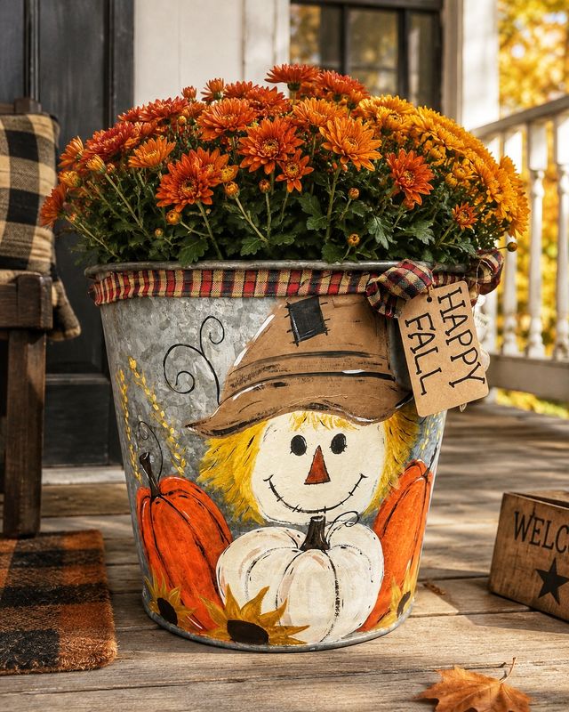 Scarecrow Sap Bucket