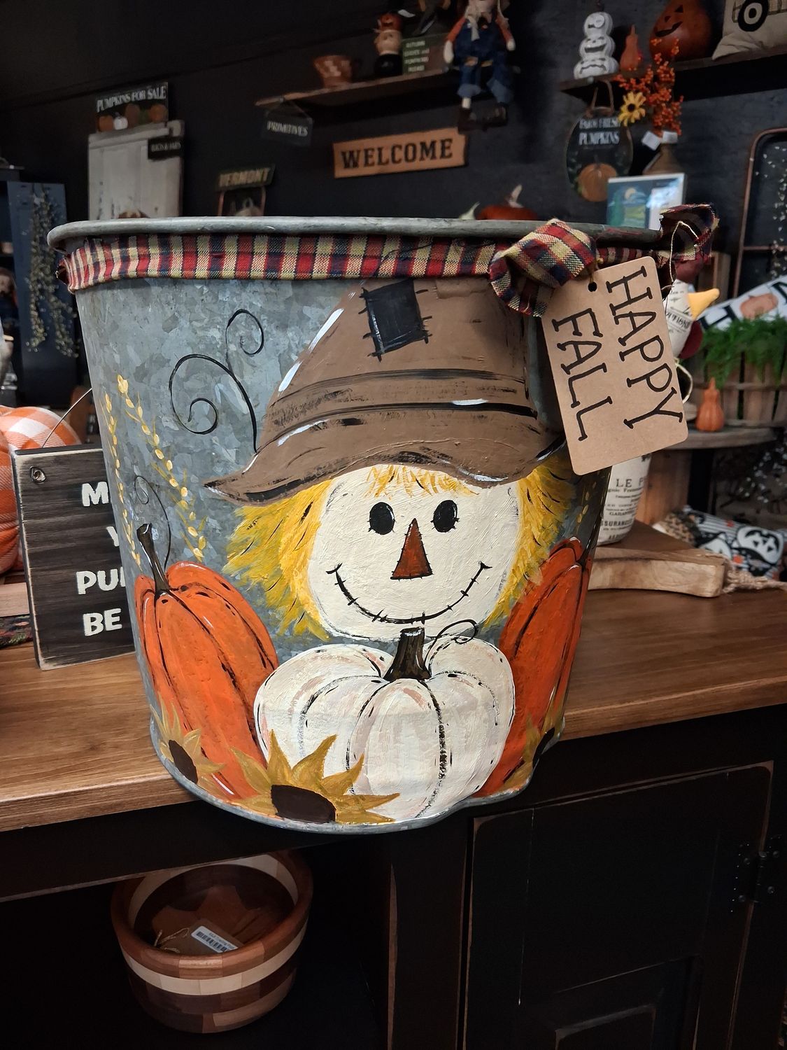 Fall Sap Bucket