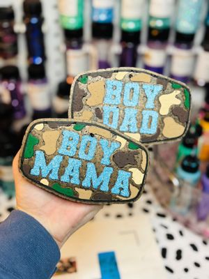 Camo boy mom/dad
