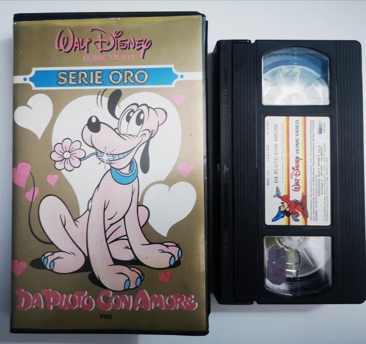 TeknoFilm - VHS - Serie oro Volume 4 - DA PLUTO CON AMORE di A.A.V.V.(1986) - WALT DISNEY (INEDITO IN DVD)