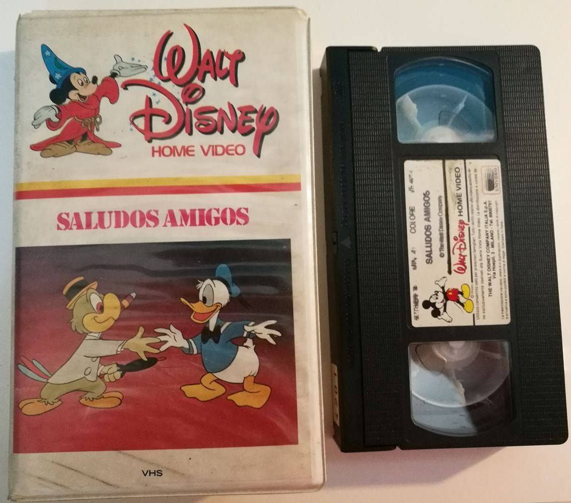 TeknoFilm - VHS - SALUDOS AMIGOS di Walt Disney (1942) - WALT DISNEY (INEDITO IN DVD) TeknoFilm - VHS - SALUDOS AMIGOS di Walt Disney (1942) - WALT DISNEY (INEDITO IN DVD)