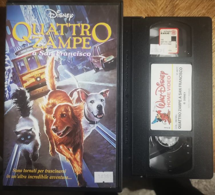 TeknoFilm - VHS - QUATTRO ZAMPE A SAN FRANCISCO di David R. Ellis (1996) - WALT DISNEY TeknoFilm - VHS - QUATTRO ZAMPE A SAN FRANCISCO di David R. Ellis (1996) - WALT DISNEY
