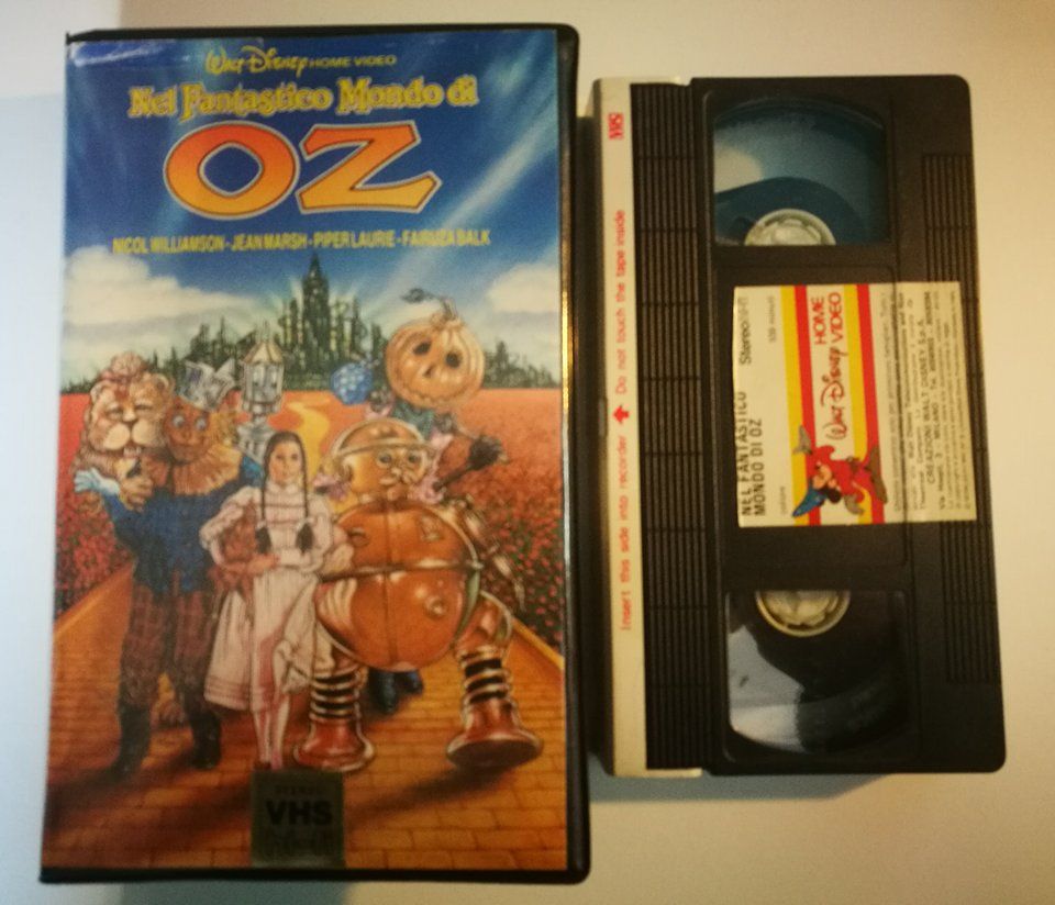 TeknoFilm - VHS – NEL FANTASTICO MONDO DI OZ di Walter Murch (1985) - WALT DISNEY (INEDITO IN DVD)