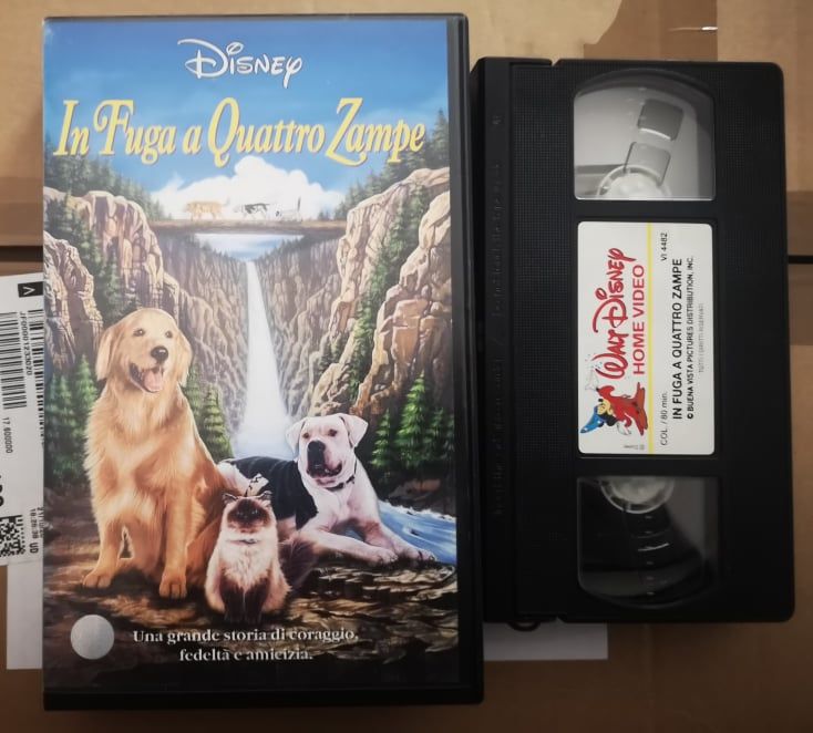 TeknoFilm - VHS – IN FUGA A QUATTRO ZAMPE di Duwayne Dunham (1992) - WALT DISNEY TeknoFilm - VHS – IN FUGA A QUATTRO ZAMPE di Duwayne Dunham (1992) - WALT DISNEY