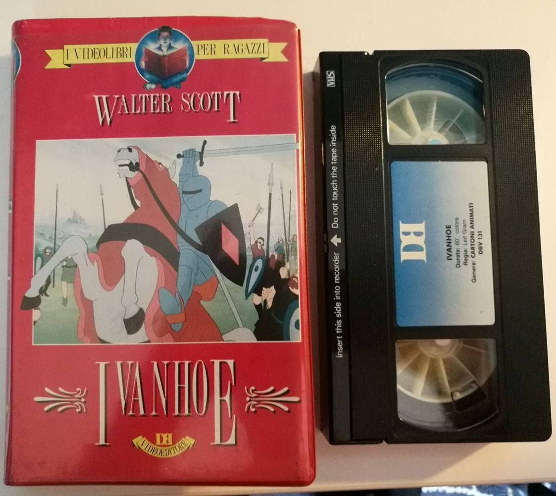 TeknoFilm - VHS – I videolibri IVANHOE di Leif Gram (1985) - DB VIDEO (INEDITO IN DVD) TeknoFilm - VHS – I videolibri IVANHOE di Leif Gram (1985) - DB VIDEO (INEDITO IN DVD)