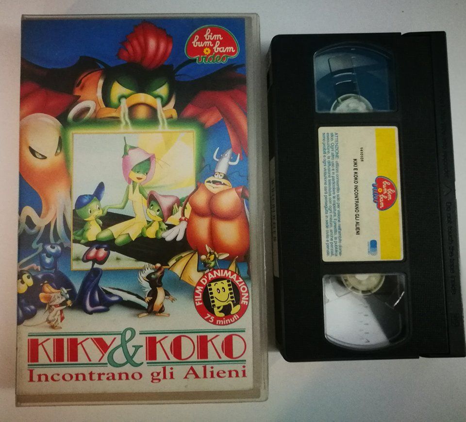 TeknoFilm - VHS – KIKY E KOKO - INCONTRANO GLI AMICI di Jose Luis e Santiago Moro (1989) - BIM BUM BAM VIDEO (INEDITO IN DVD) TeknoFilm - VHS – KIKY E KOKO - INCONTRANO GLI AMICI di Jose Luis e Santiago Moro (1989) - BIM BUM BAM VIDEO (INEDITO IN DVD)