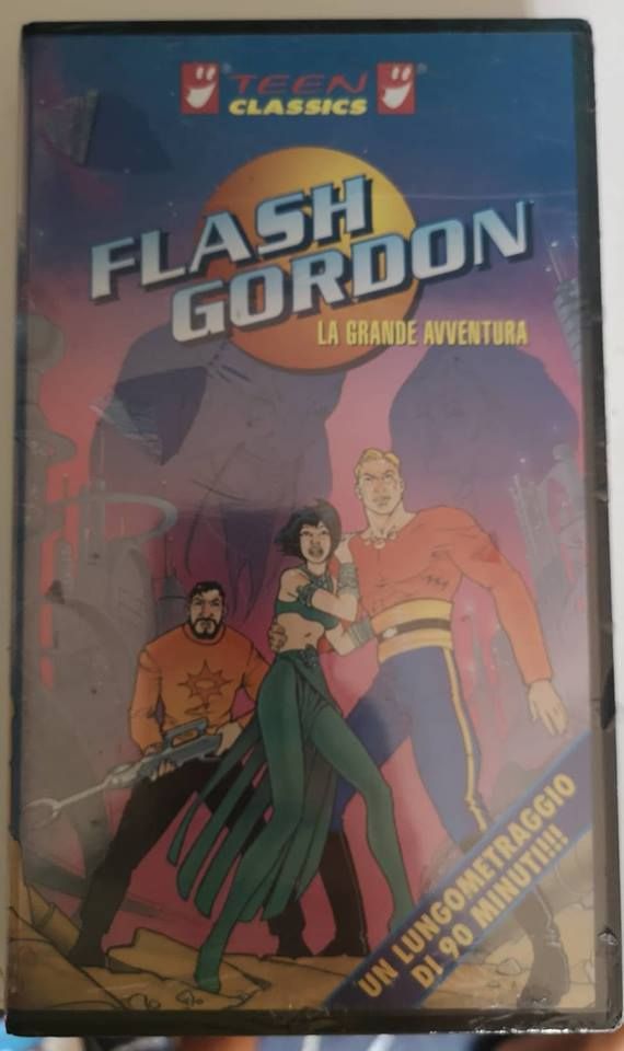 TeknoFilm - VHS – FLASH GORDON - LA GRANDE AVVENTURA di Gwen Wetzler (1982) - ALFADEDIS (INEDITO IN DVD)