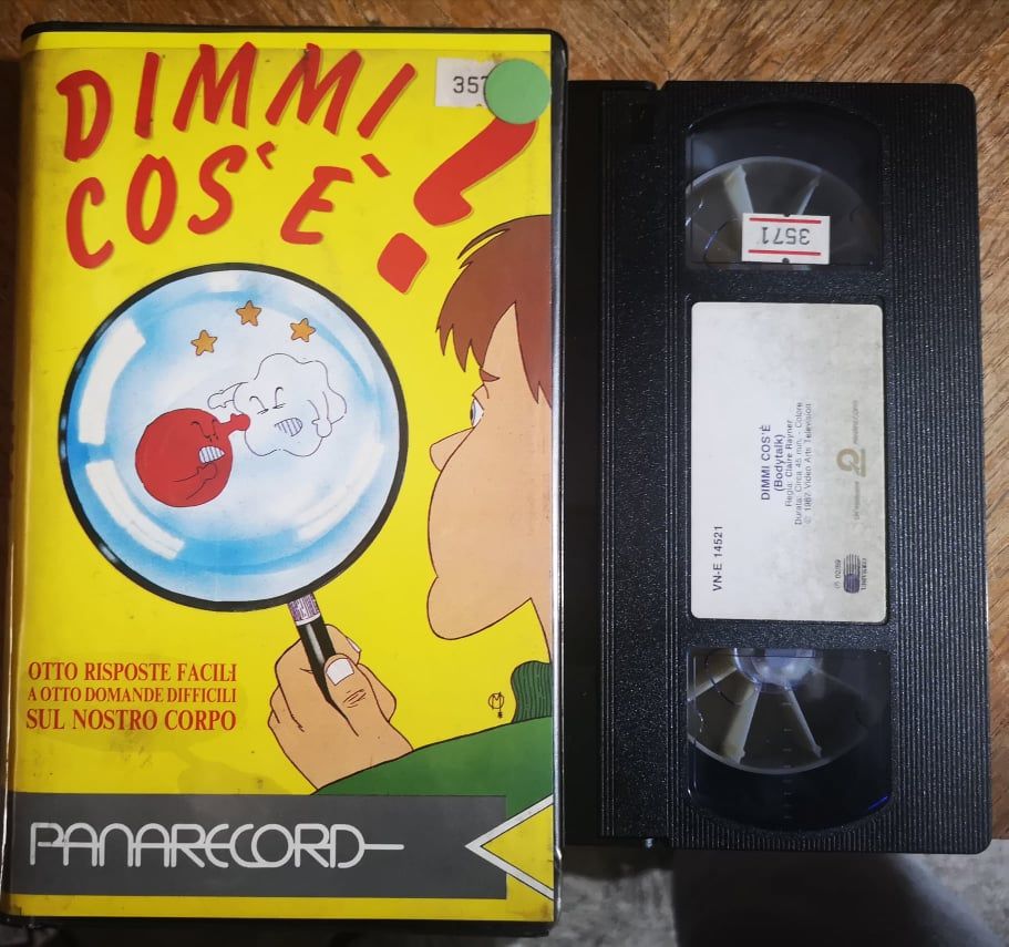 TeknoFilm - VHS – DIMMI COS'E' di A.A.V.V. (1987) - PANARECORD (INEDITO IN DVD)