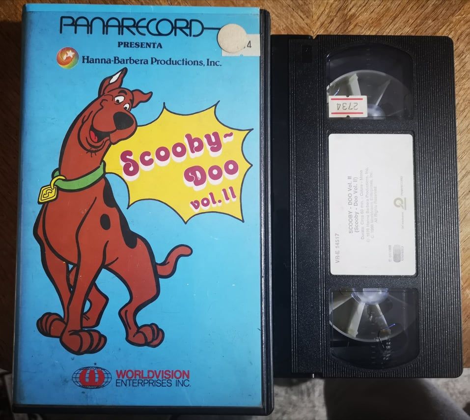 TeknoFilm - VHS – SCOOBY DOO Volume 2 di A.A.V.V. (1987) - PANARECORD (INEDITO IN DVD)