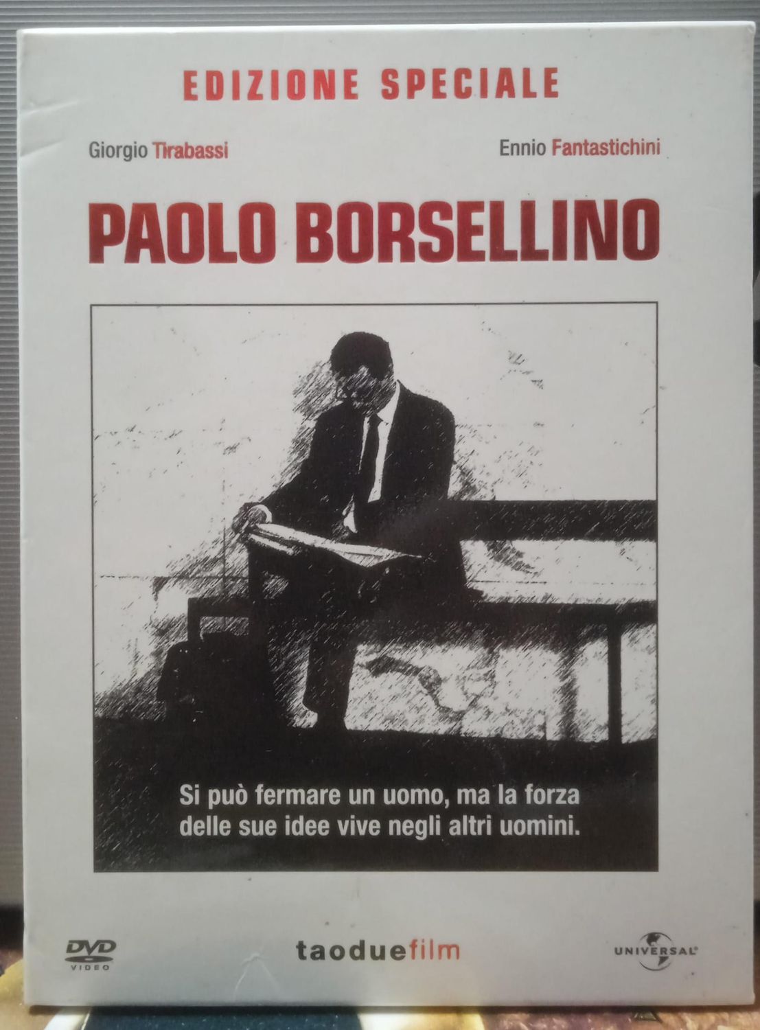TeknoFilm - 2 DVD Edizione Speciale – PAOLO BORSELLINO di Gianluca Maria Tavarelli (2004) - UNIVERSAL
