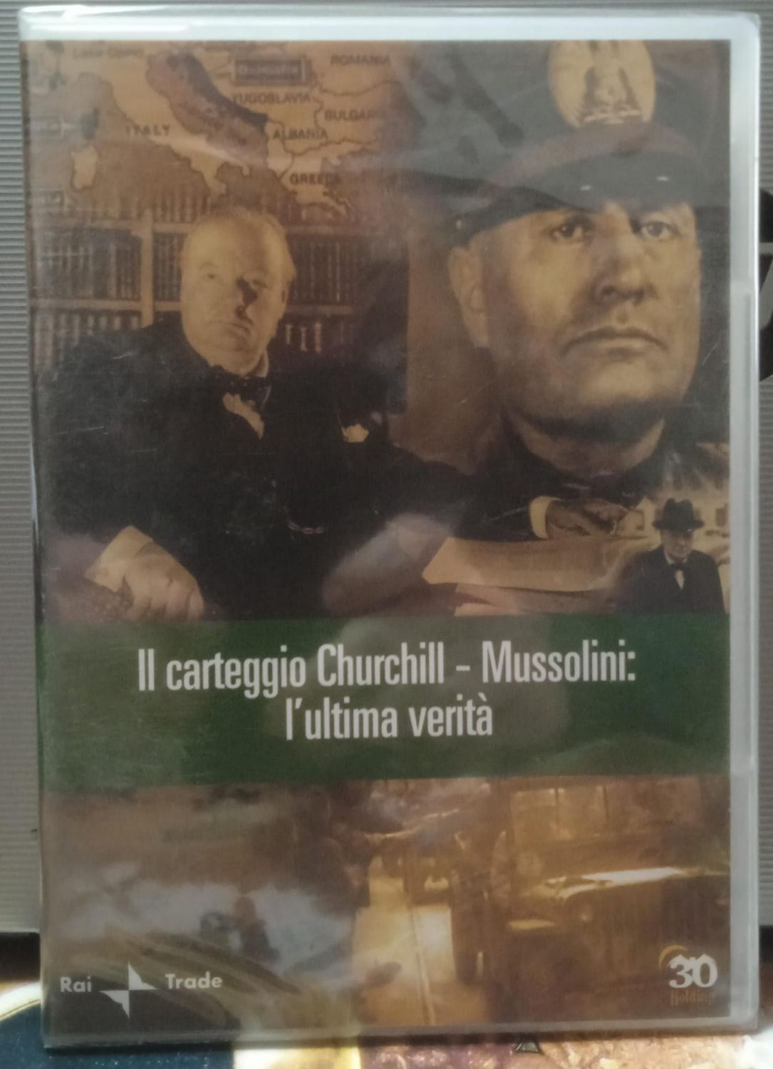 TeknoFilm - DVD – LA GRANDE STORIA - IL CARTEGGIO CHURCHILL - MUSSOLINI: LA GRANDE VERITA' di A.A.V.V. (2010) - 30 HOLDING