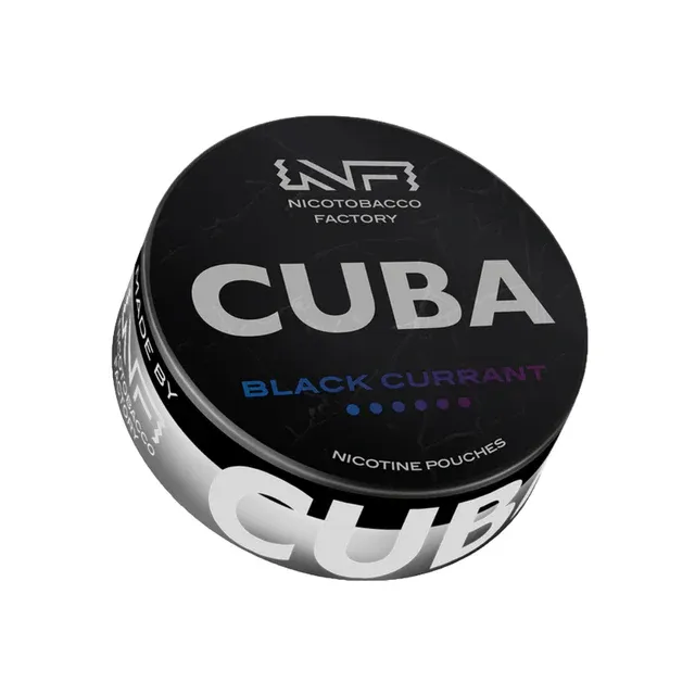 ⚫️Cuba Black Blackcurrant 43mg