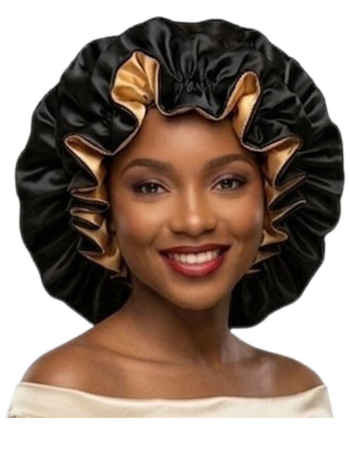 RBJ20894 RUFFLE BONNET-JUMBO