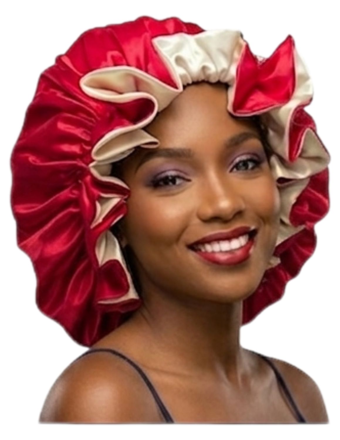 RBJ21075 RUFFLE BONNET-JUMBO