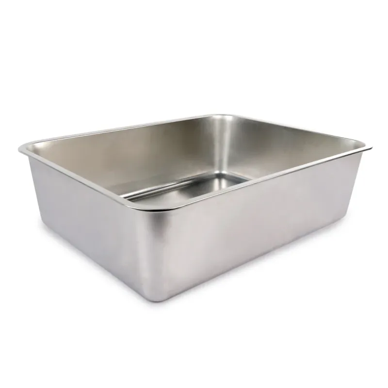 All For Paws Stainless Steel Litter Pan