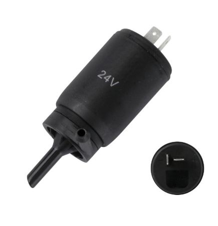 #055 Electric windshield wiper fluid pump, 24 Volt
