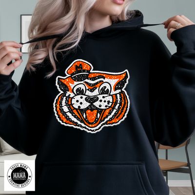 Massillon Tiger Swing Band Faux Sequin Obie