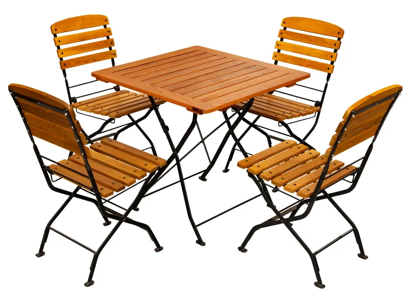 Terrassenmöbel Set 80x80 cm