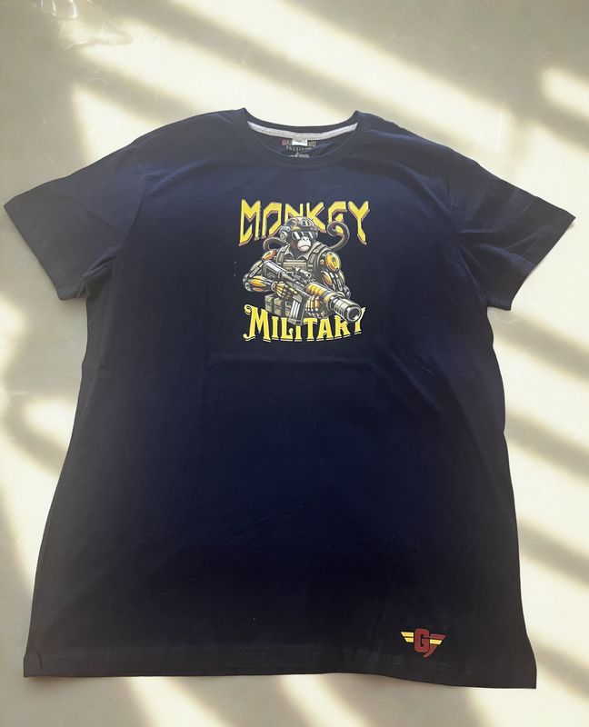 Camiseta GAMBORINO TACTICAL MONKEY MILITARY