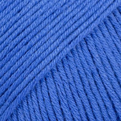 DROPS Safran 73 kobalto mėlyna DROPS Safran 73 kobalto mėlyna - švelnūs medvilniniai siūlai mezgimui ir nėrimui | kamezgi.lt mezgimo siūlai internetu