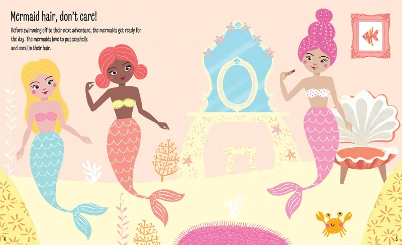 My Sticker Dress-Up: Mermaids by: Louise Anglicas