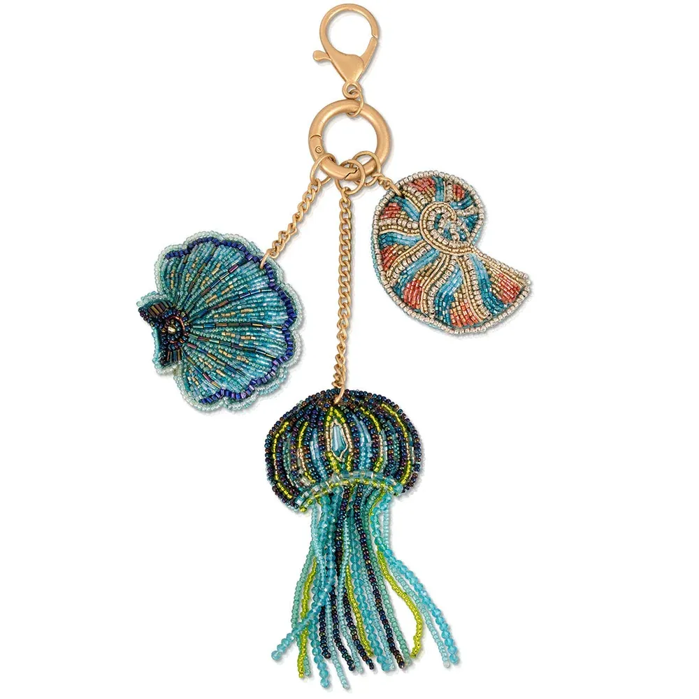Shell Seeker Purse Charm