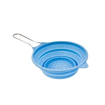 Escurridor plegable azul