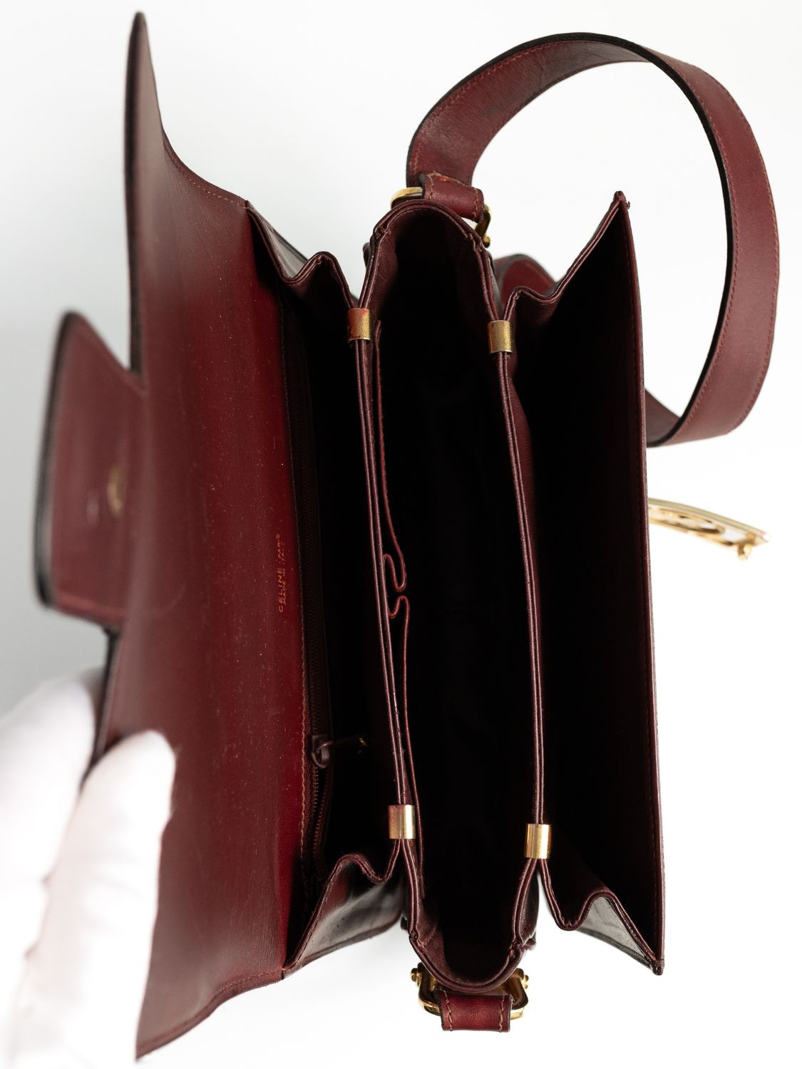 Celine Triomphe Lock Bag