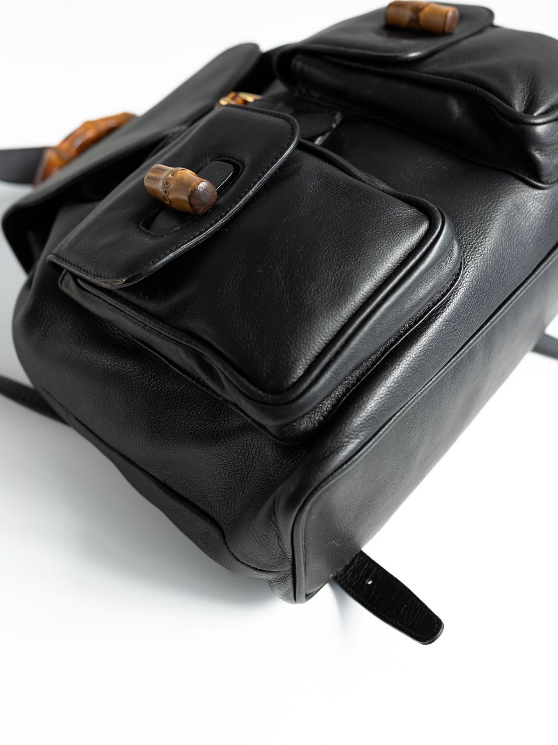 Gucci Bamboo Black Backpack