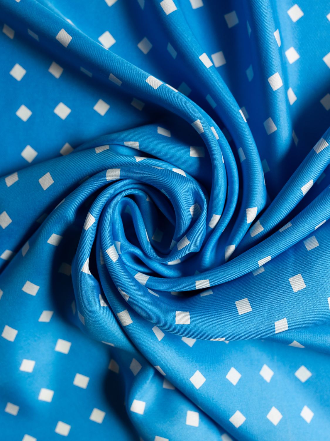 YSL Polka-Dot Silk Scarf