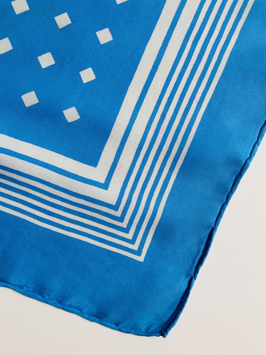 YSL Polka-Dot Silk Scarf