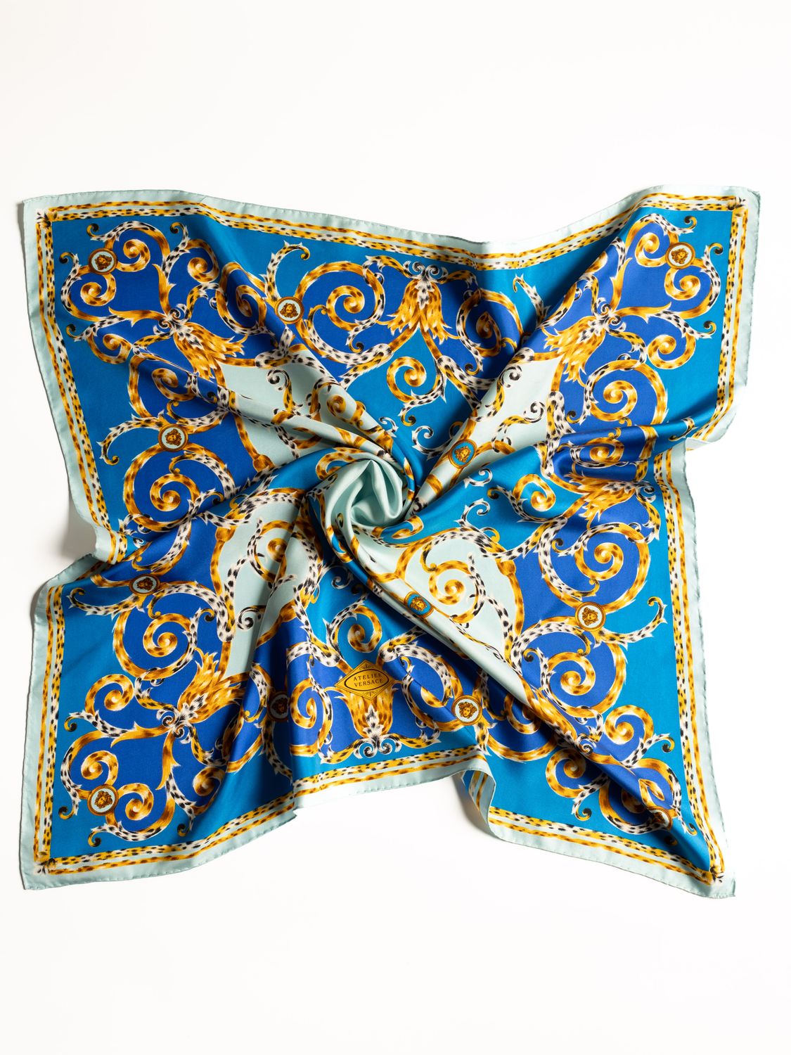 Versace Baroque Silk Scarf