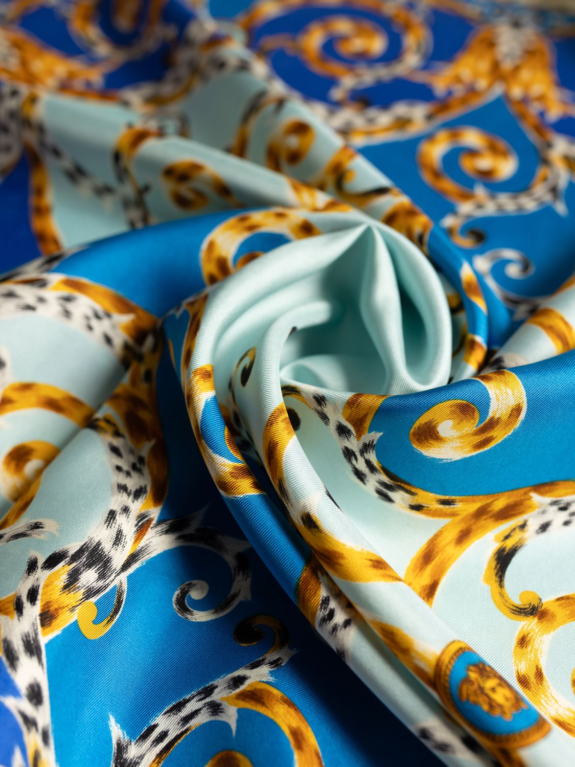 Versace Baroque Silk Scarf