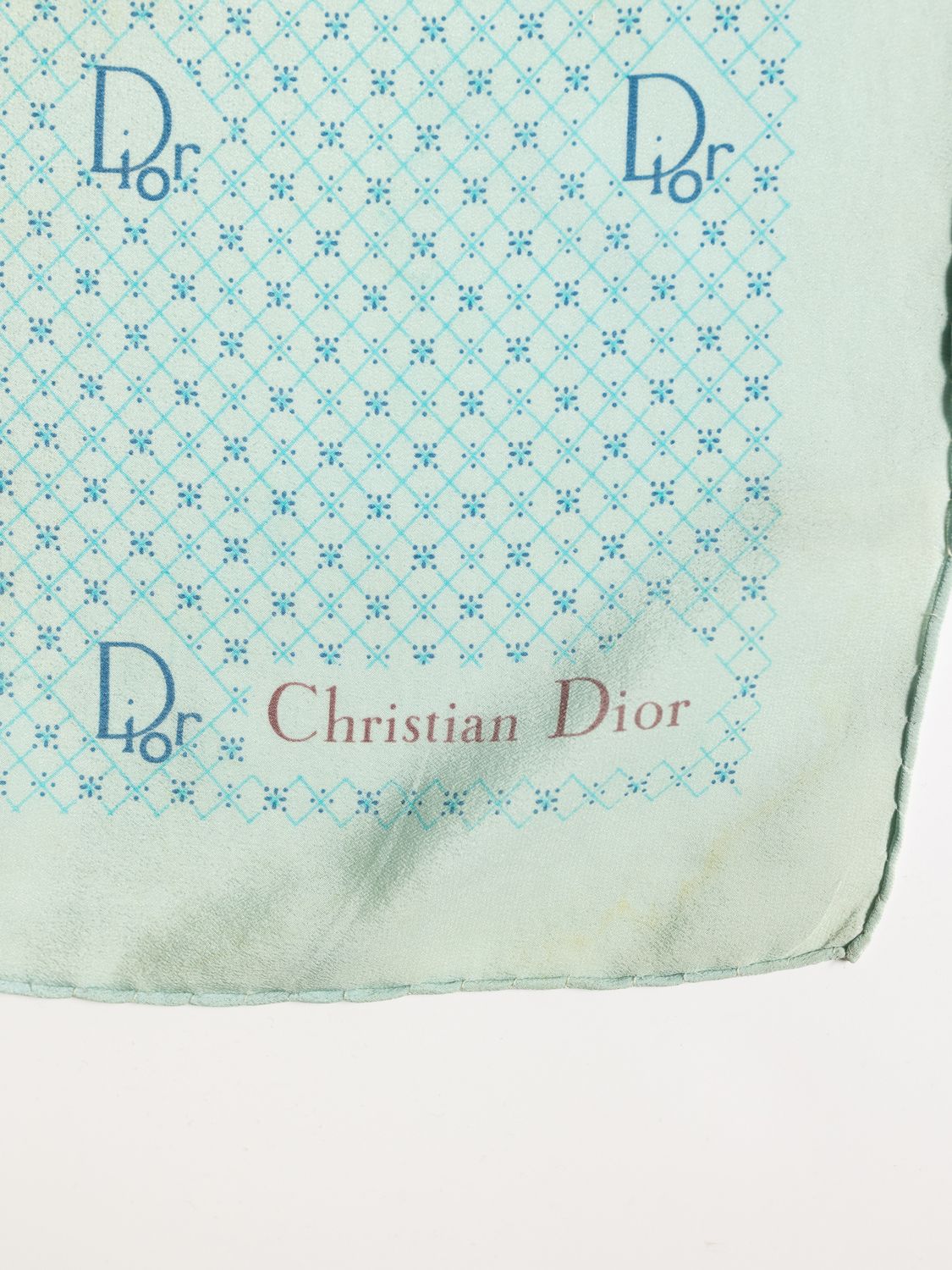 Christian Dior Monogram Silk Scarf