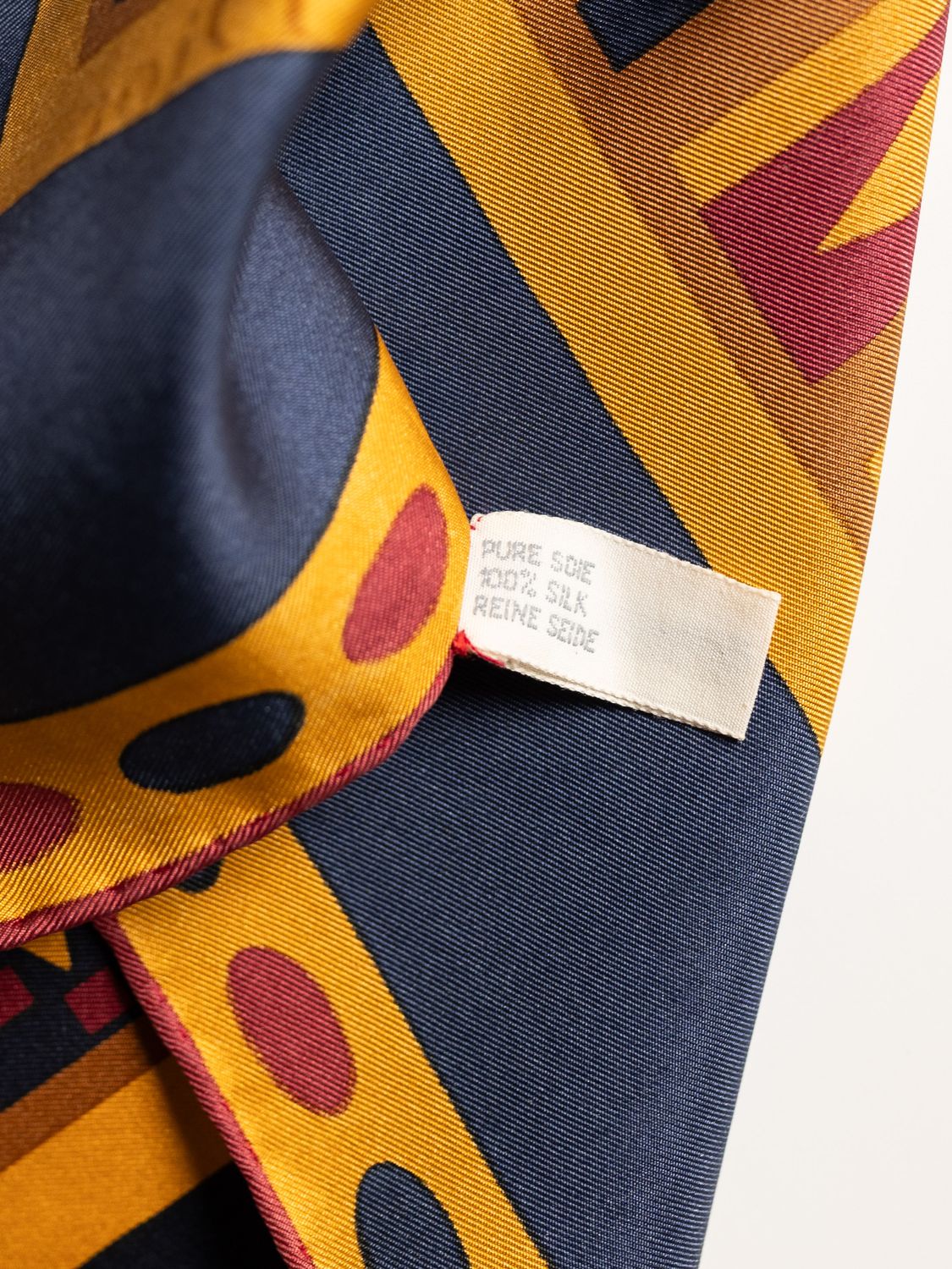 Christian Dior Geometric Silk Scarf