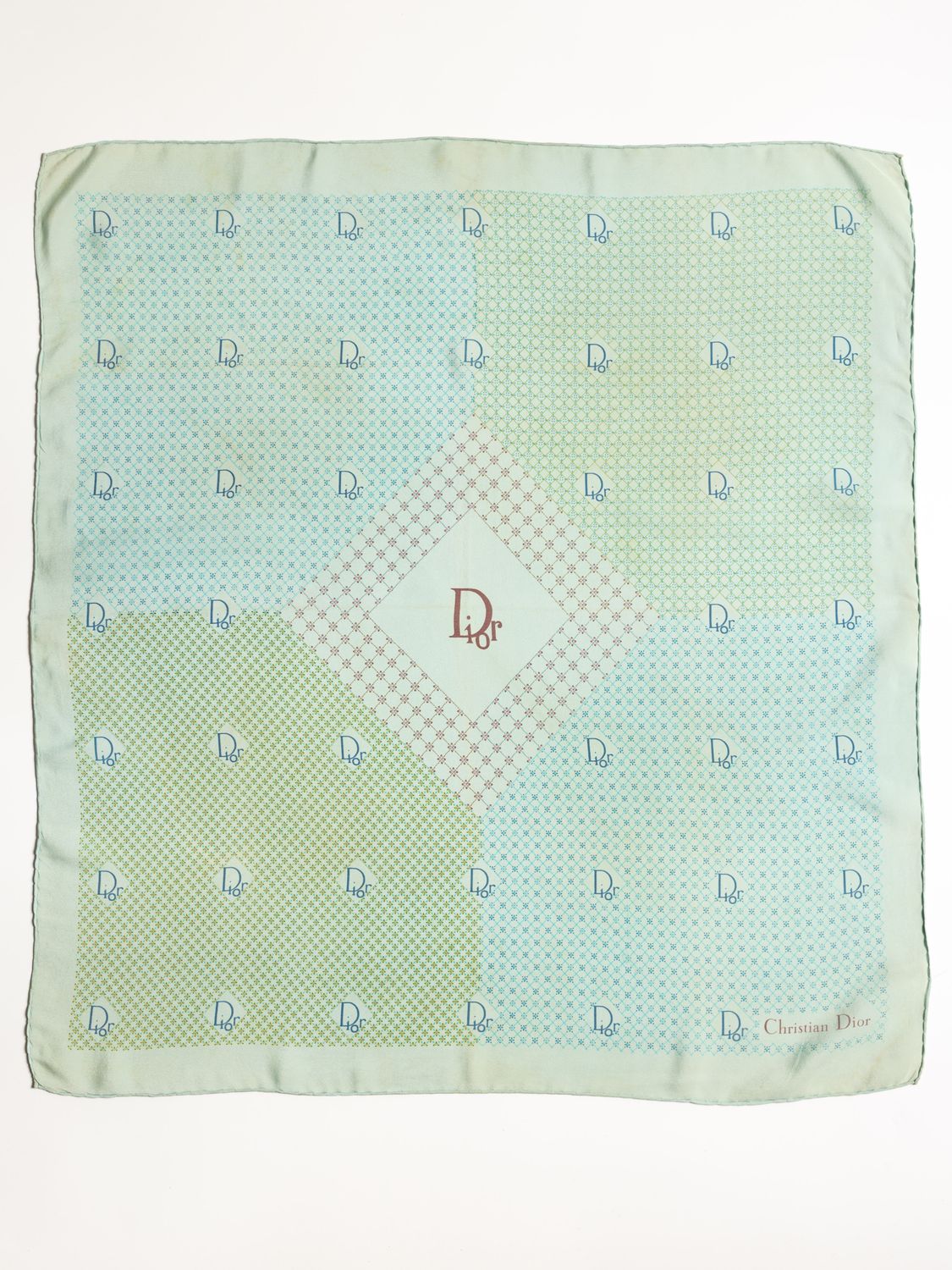 Christian Dior Monogram Silk Scarf