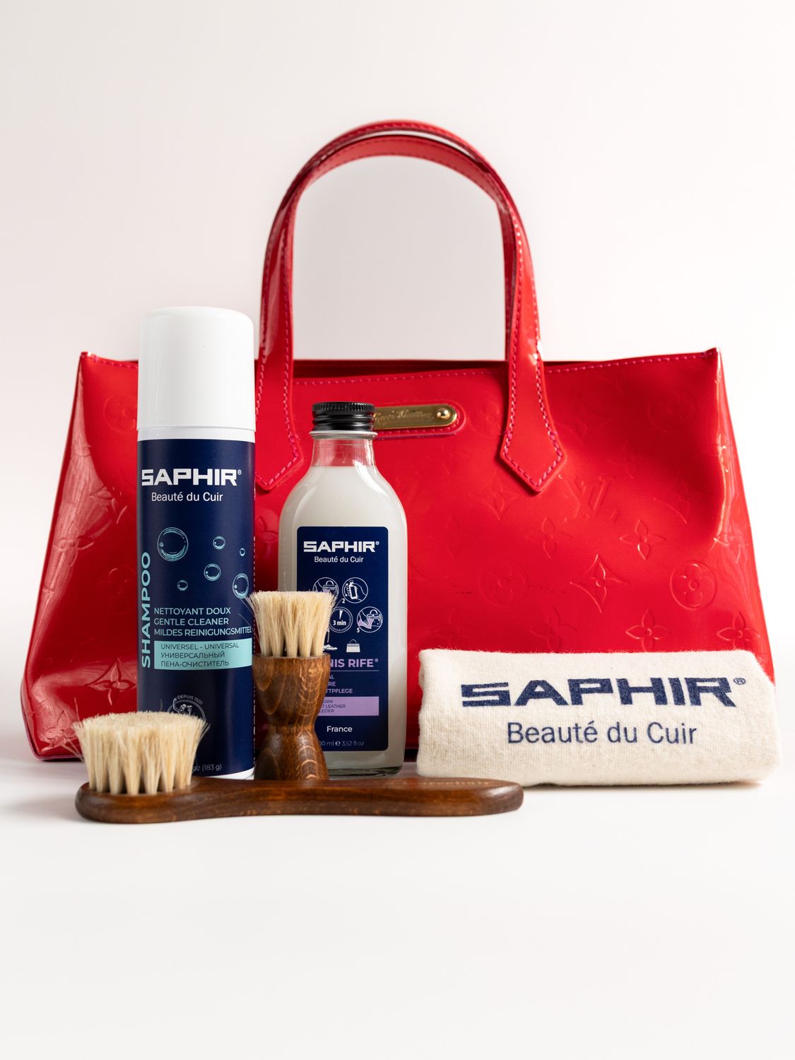 Patent Leather Care Set - 5 pcs
